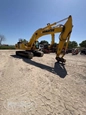 Used Komatsu Excavator in yard